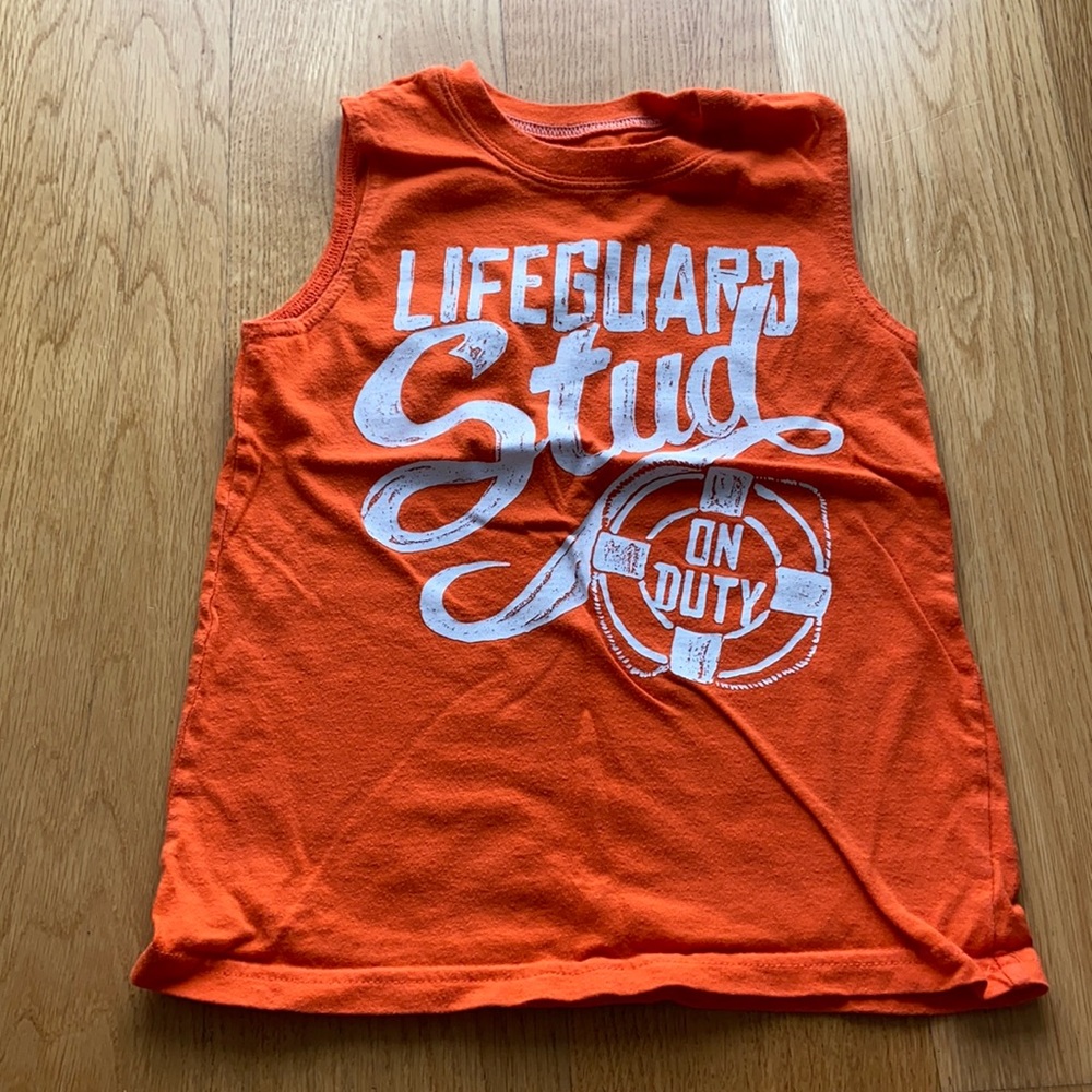 Jumping beans boys sleeveless top. Size 5/6